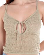104618663-Blusa-Orange-crop-top-verde-de-tirantes-para-mujer