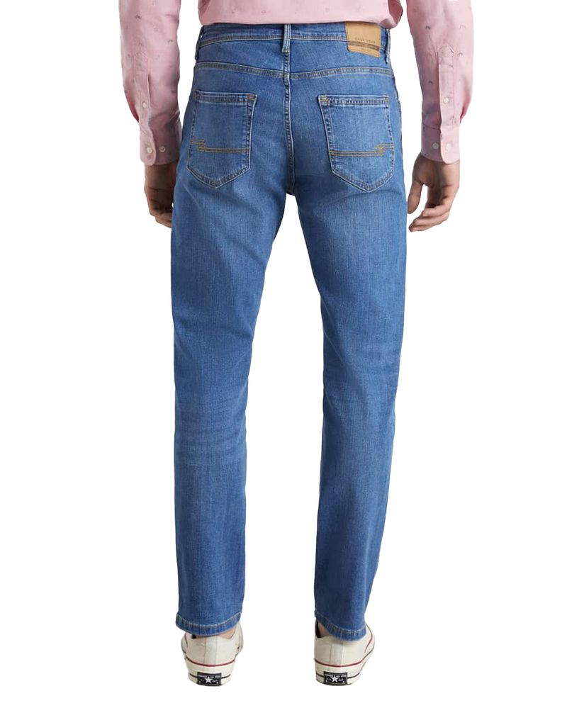 104768791-Jeans-straight-fit-Easy-Wear-azul-denim-para-hombre