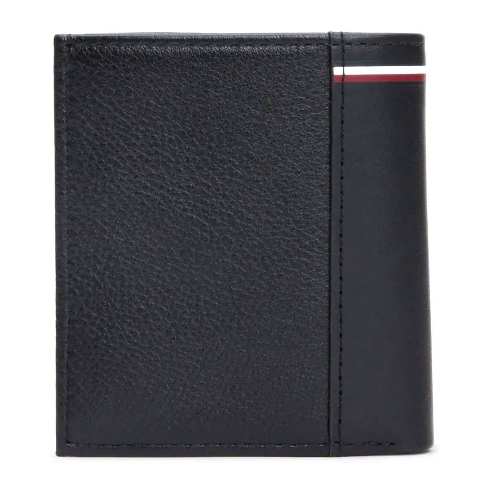 Billetera Tommy Hilfiger Cuerpos Cartera Negra Para Hombre Tommy