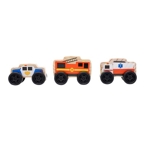 Play set vehículos enterprises apilables 3 piezas