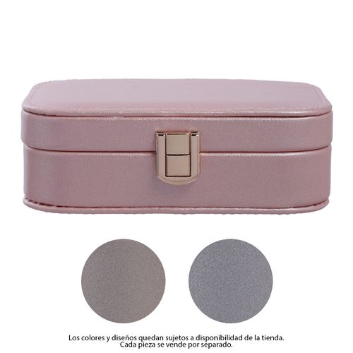 Organizador surtido para joyas con espejo 14.5x9.9x5 cm
