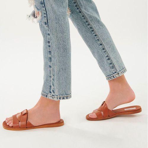 Sandalia casual Steve Madden café para mujer