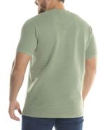 104700181-Camiseta-Denim---Flower-verde-con-textura-para-hombre