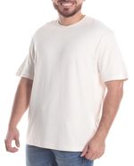 104700185-Camiseta-oversize-fit-Denim---Flower-ivory-con-textura-para-hombre