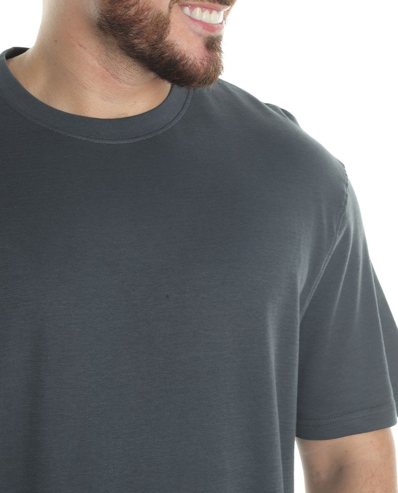 104700189-Camiseta-oversize-fit-Denim---Flower-gris-con-textura-para-hombre