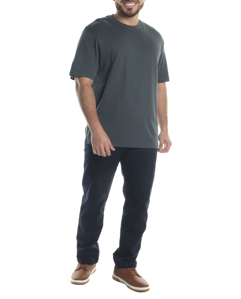 104700189-Camiseta-oversize-fit-Denim---Flower-gris-con-textura-para-hombre