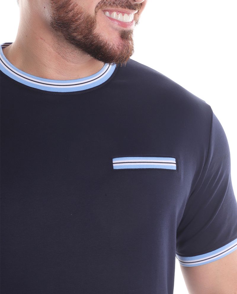 104700193-Camiseta-Denim---Flower-navy-solida-para-hombre