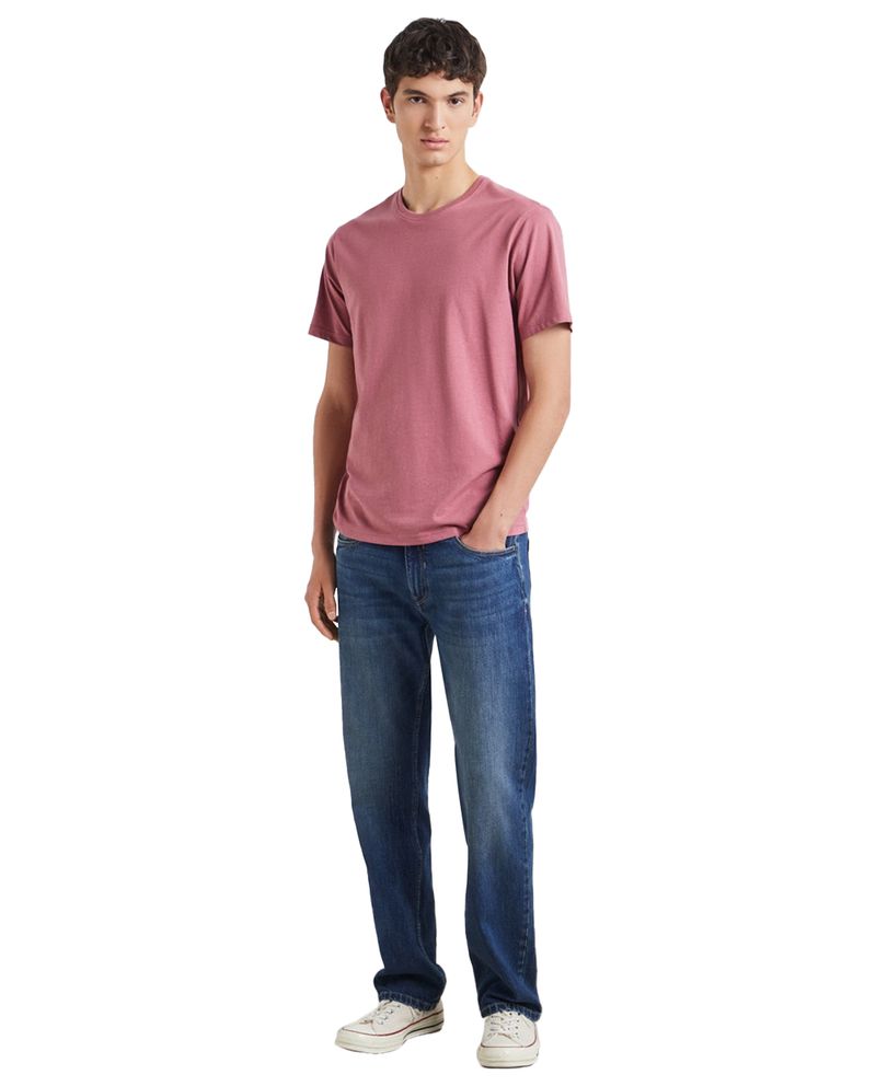 104768818-Camiseta-basica-Easy-Wear-rosada-solida-para-hombre