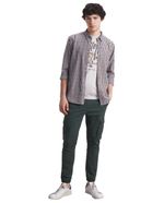 104768889-Jogger-cargo-Easy-Wear-slim-fit-verde-oscuro-solido-para-hombre