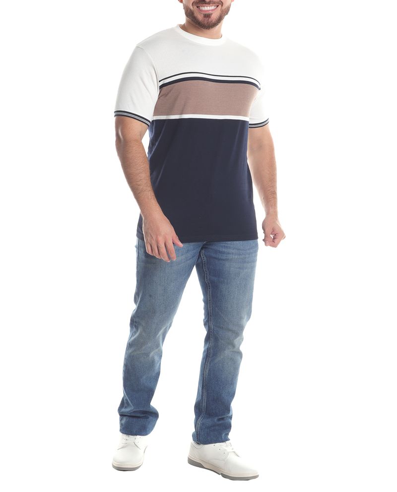 104700161-Camiseta-Denim-and-Flower-color-block-para-hombre