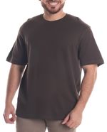 104700169-Camiseta-basica-Denim-and-Flower-cafe-oscuro-texturizada-para-hombre