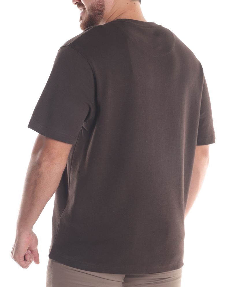 104700169-Camiseta-basica-Denim-and-Flower-cafe-oscuro-texturizada-para-hombre