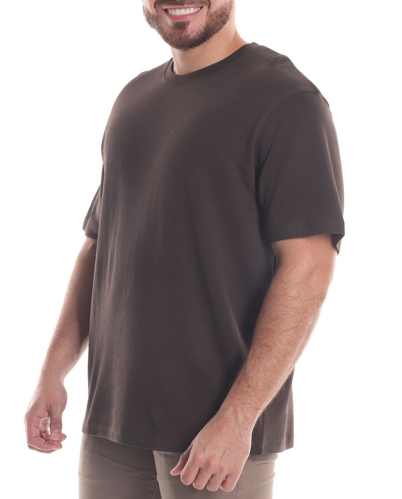 104700169-Camiseta-basica-Denim-and-Flower-cafe-oscuro-texturizada-para-hombre