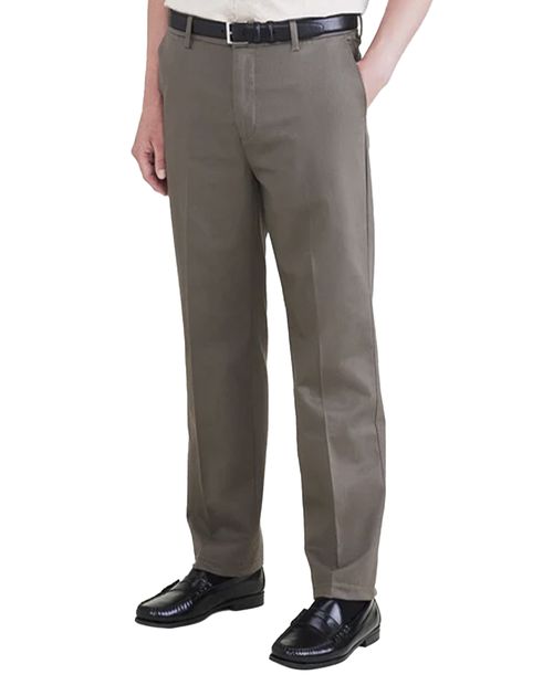 Pantalón Dockers Signature straight fit Stain Defender café oscuro para hombre