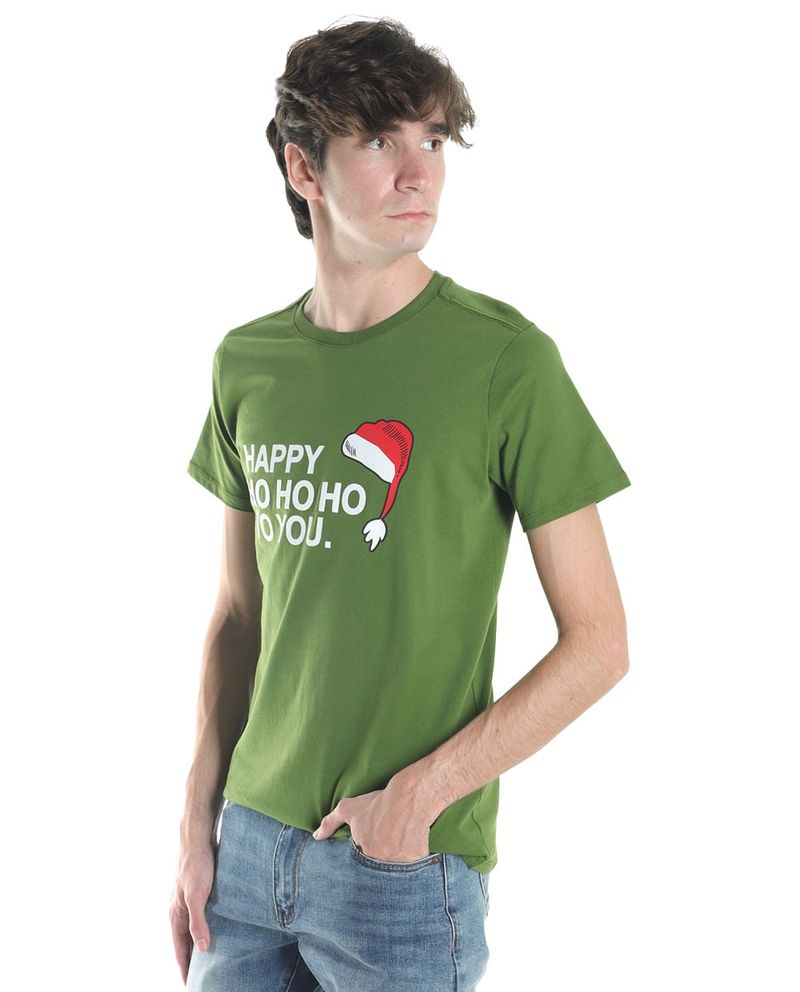 104744102-3-Camiseta-Orange-verde--Happy-ho-ho...--para-hombre