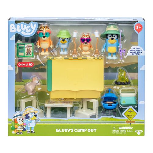 Bluey Set Camping C/Figs S11