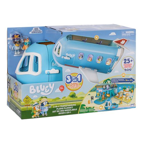 Bluey Set Avión 3 En 1 S11