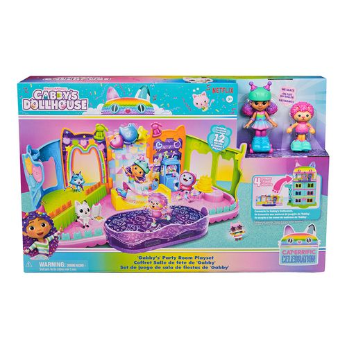 Gabby`S Doll House Set Habitacion De Fiesta