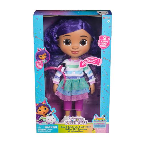 Gabby`S Doll House Muñeca Canta y Celebra