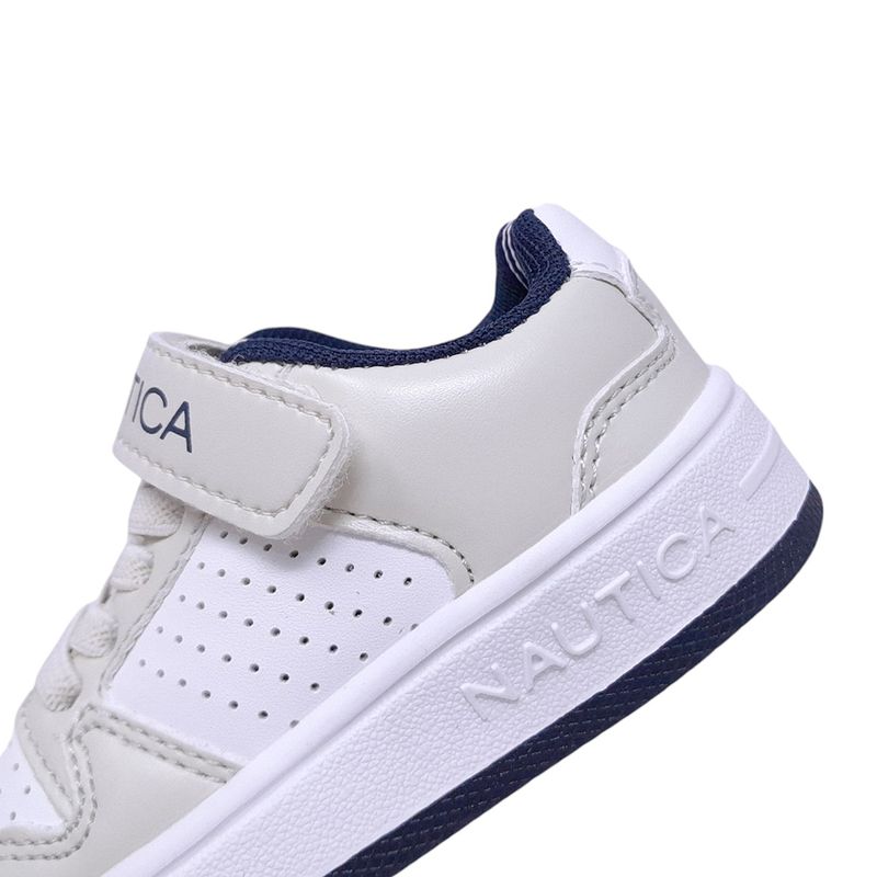 Por Edad Talla Calzado NiÃ±o AÃ±os Zapato Casual Nautica Blanco