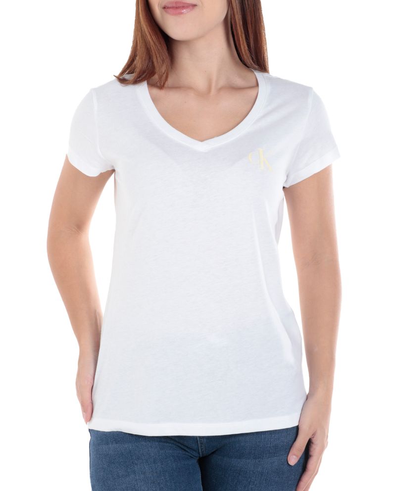 104711424-Camiseta-Calvin-Klein-manga-corta-para-mujer