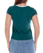 104743607-Camiseta-Orange-estampada-navideña-manga-corta-para-mujer