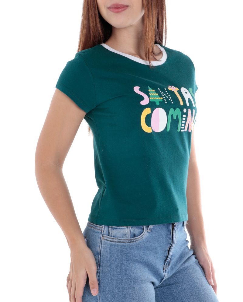104743607-Camiseta-Orange-estampada-navideña-manga-corta-para-mujer