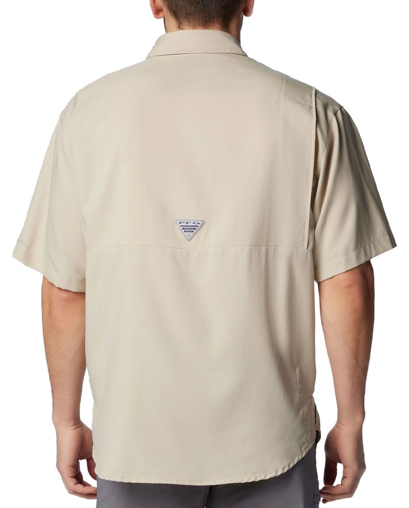 Chemise Columbia PFG Tamiami II Manches Courtes Pour Homme - Blanc Taille S Neuve Avec étiquettes