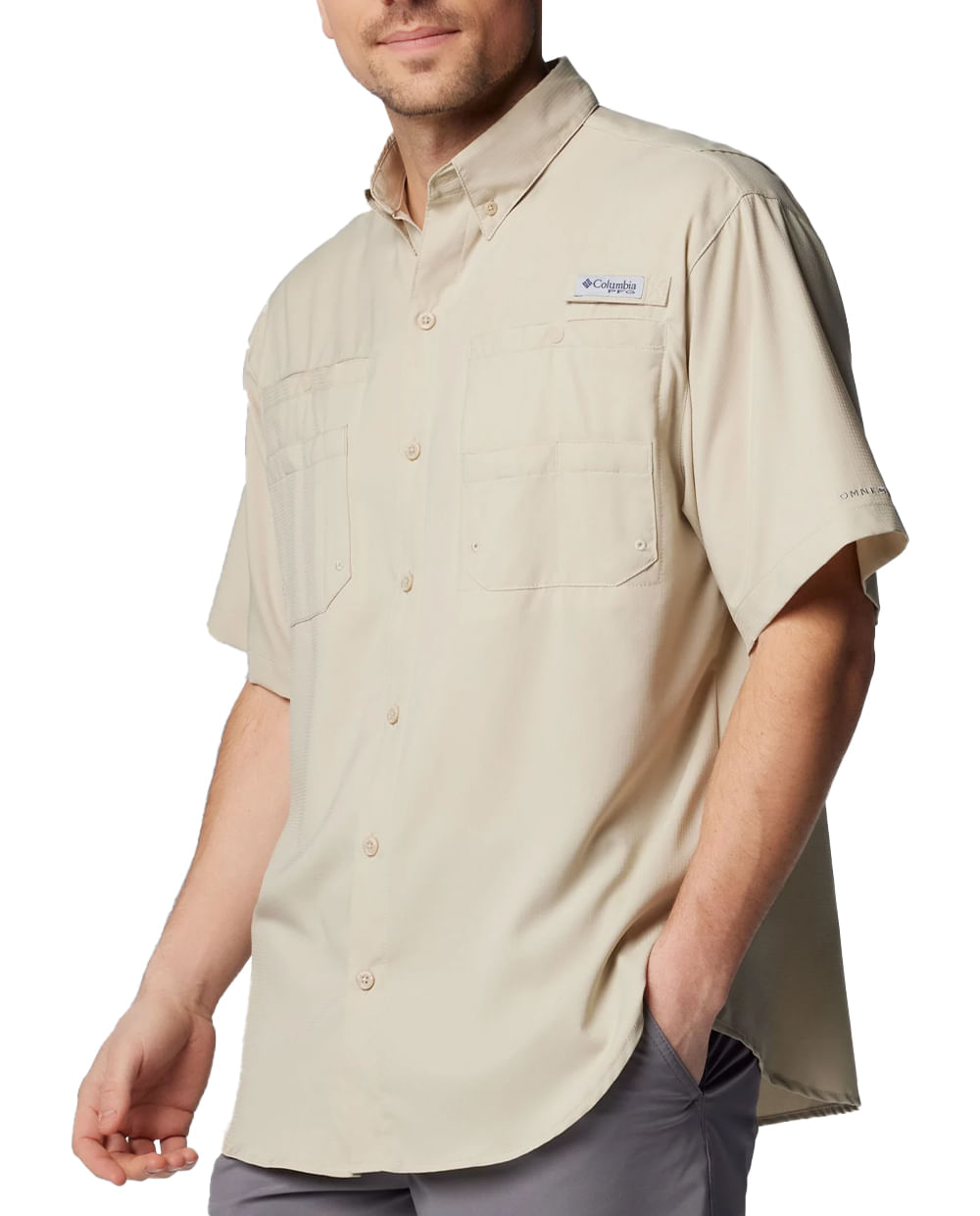 Chemise homme Columbia PFG moyenne ventilée manches courtes