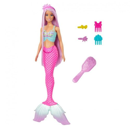 Barbie fantasía muñeca cabello largo de ensueño