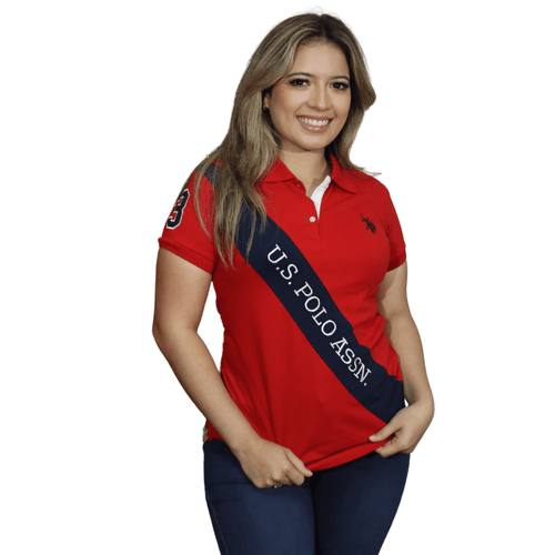 Polo Shirt Manga Corta Para mujer