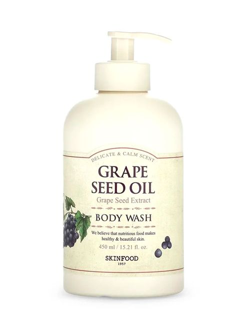 Gel de baño con aceite de semilla de uva 450 ml