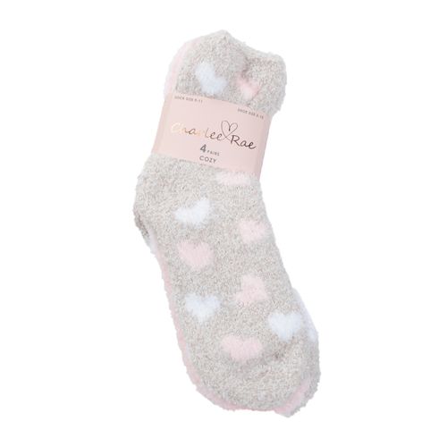 Set de 4 pares de calcetines French affair multicolor para mujer