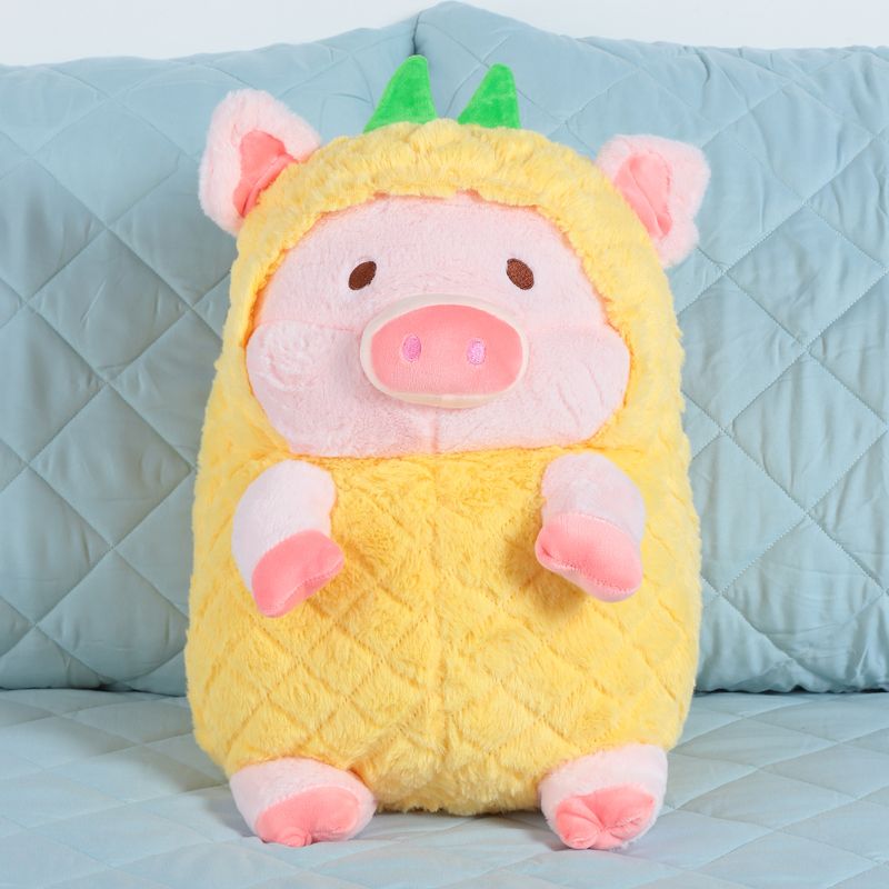 Cojín infantil con forma de cerdo piña 45 cm Siman Costa Rica