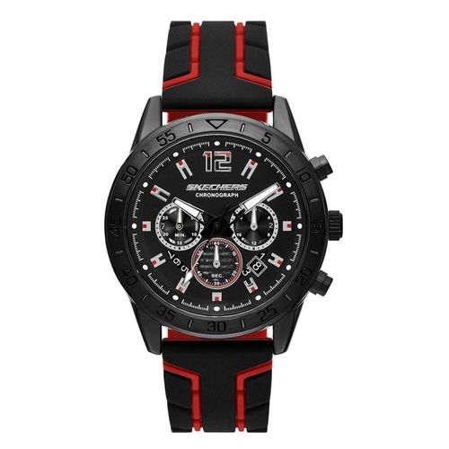 Reloj Skechers análogo/cronógrafo resina negro para hombre