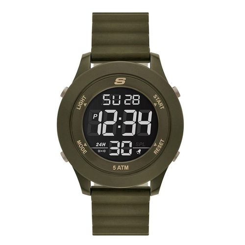 Reloj Skechers digital resina verde para hombre