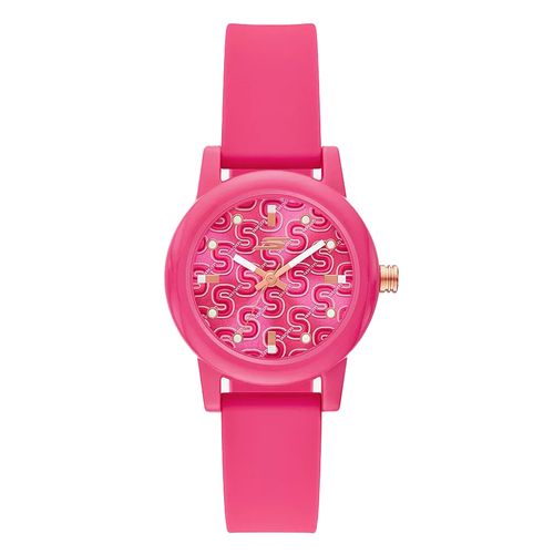 Reloj Skechers análogo de resina rosado para mujer