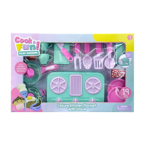 Cook & fun set cocina 19 piezas