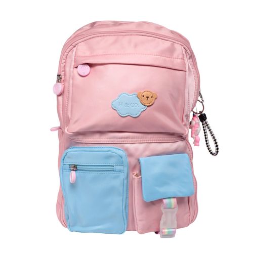 Mochila H&Co rosada