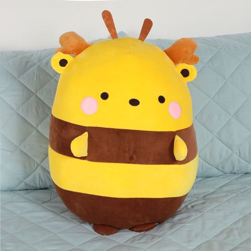 Cojín infantil con forma de abeja 34 cm