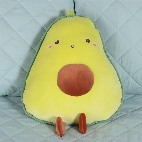 Cojín infantil con forma de aguacate 55 cm