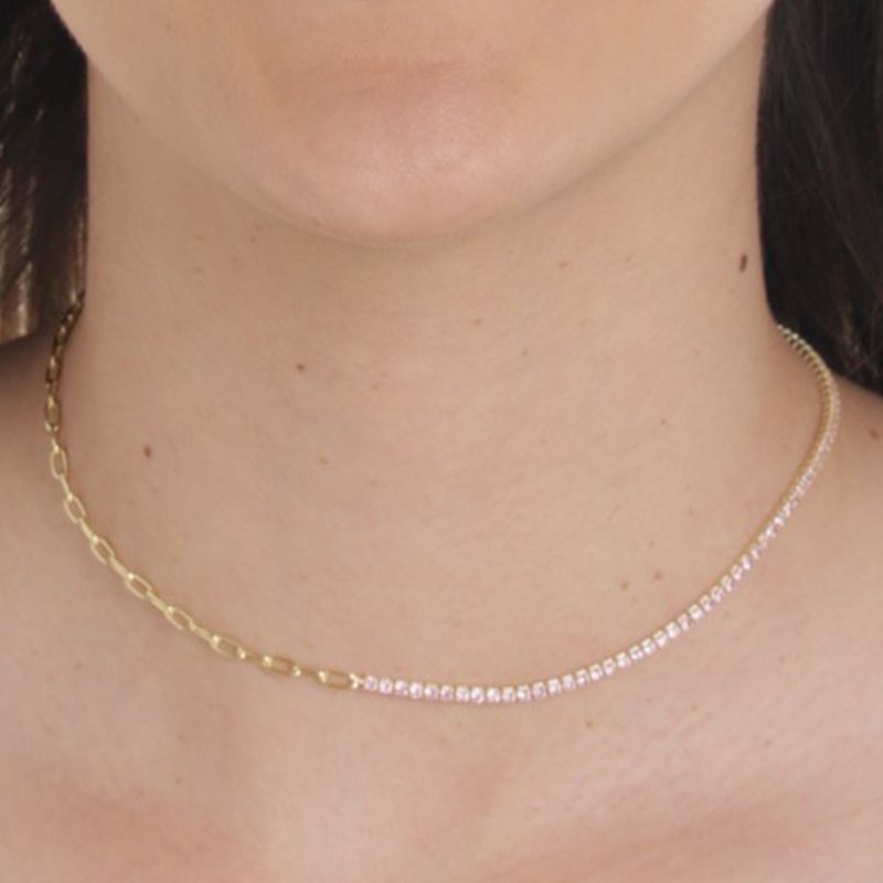 104668493-Cadena-de-plata-bicolor-2mm-15--para-mujer
