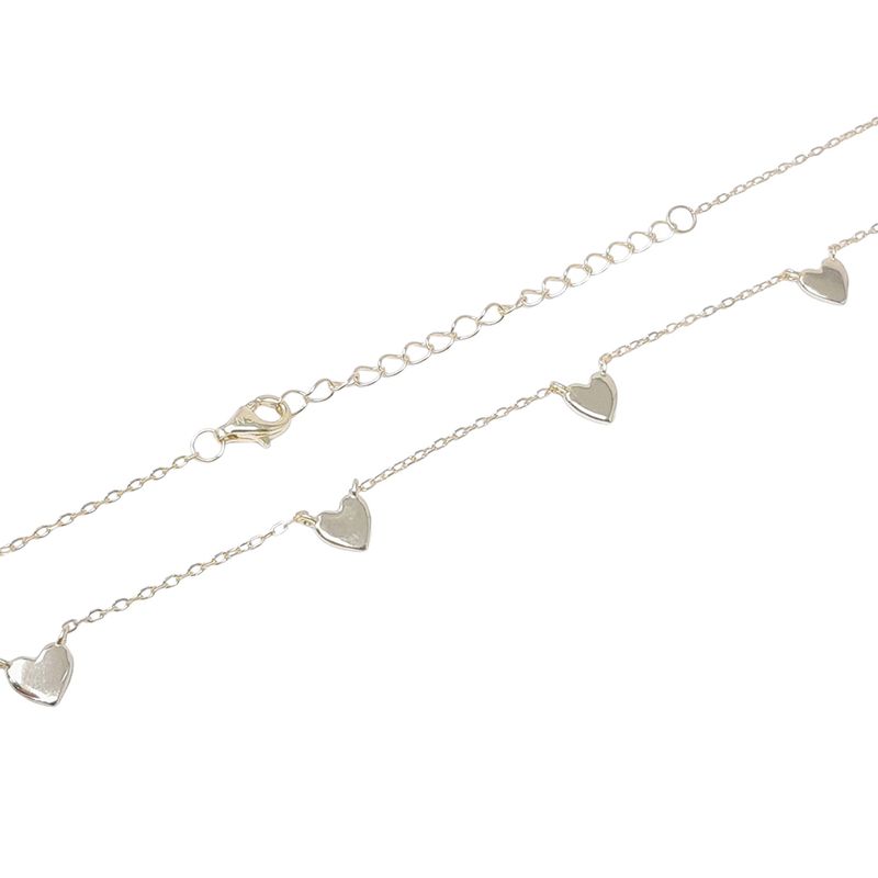 104668499-Cadena-de-corazones-de-plata-color-dorado-1mm-18--para-mujer