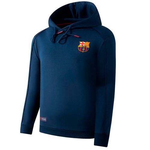 Sudadera azul con estampado FC Barcelona para niño