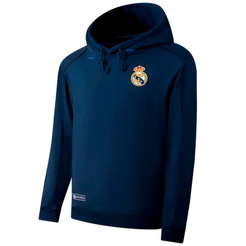 Sudadera azul con estampado Real Madrid para niño