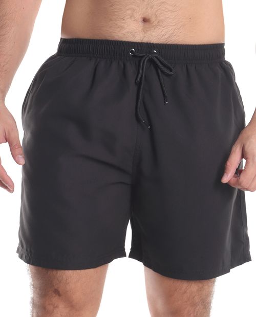 Calzoneta de baño Orange negra sólida para hombre