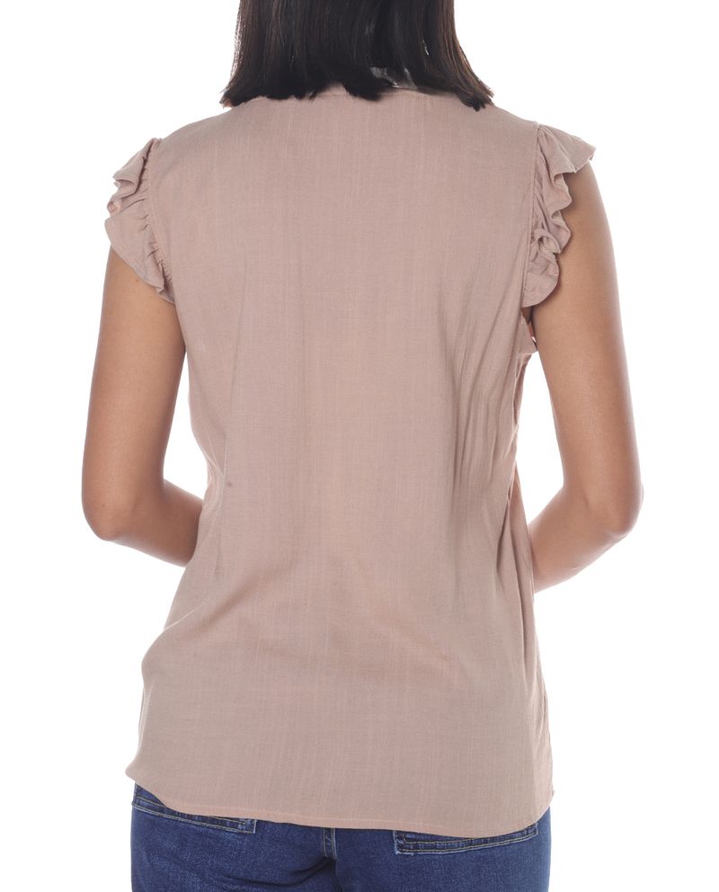 104712102-Blusa-Nicolle-casual-beige-manga-corta-para-mujer