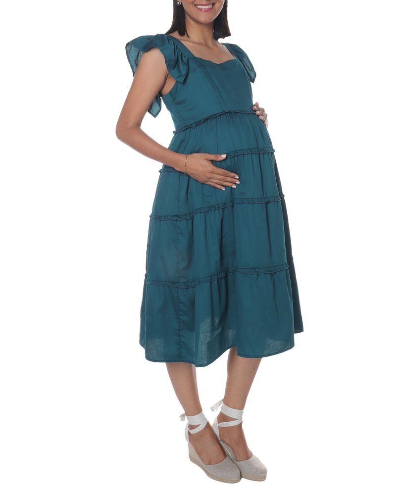104756551-Vestido-Sabrina-casual-turquesa-manga-corta-para-mujer