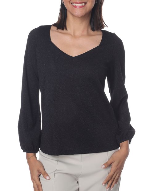 Blusa Marcella formal manga larga para mujer