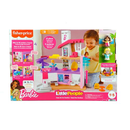 Fisher-price little people casa de los sueños barbie